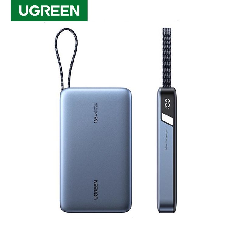 UGREEN Nexode พาวเวอร์แบงค์ 25000mAh 165W ชาร์จเร็ว พกพาสะดวก