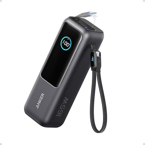 Anker PowerCore 25K พาวเวอร์แบงค์ 25000mAh 165W พร้อมจอแสดงผลอัจฉริยะ