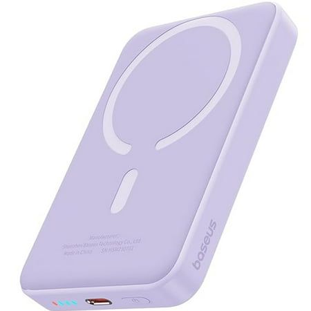 Baseus 5000 พาวเวอร์แบงค์ไร้สาย ขนาดเล็กพิเศษ ชาร์จเร็ว พกพาสะดวก